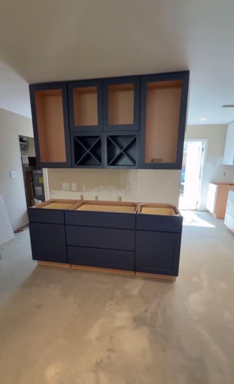 Custom kitchen cabinetry